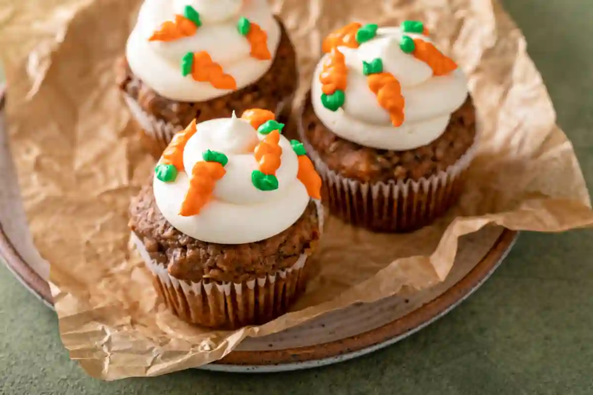 Cupcakes aux Carottes et Noix
