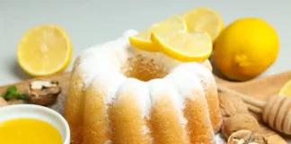 gâteau moelleux au citron grand-mère