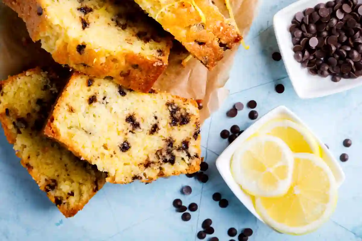 Gâteau au Citron et aux Pépites de Chocolat