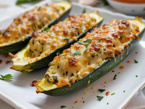 courgettes farcies végétariennes