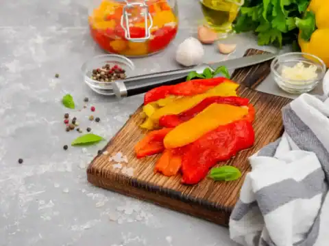 Comment faire griller des poivrons au four