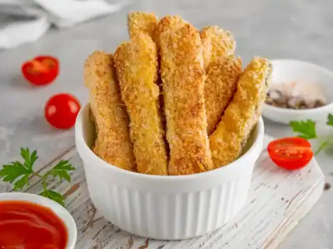 bâtonnets de courgettes
