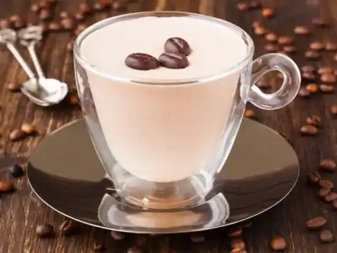 La panna cotta au café