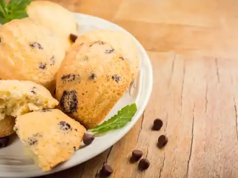 Madeleines aux pépites de chocolat au thermomix