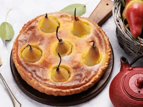 Tarte aux poires à l'ancienne
