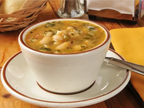 Soupe de haricots blancs au Cookeo