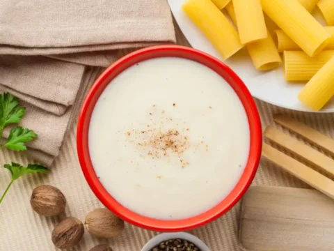 Béchamel allégée au Thermomix