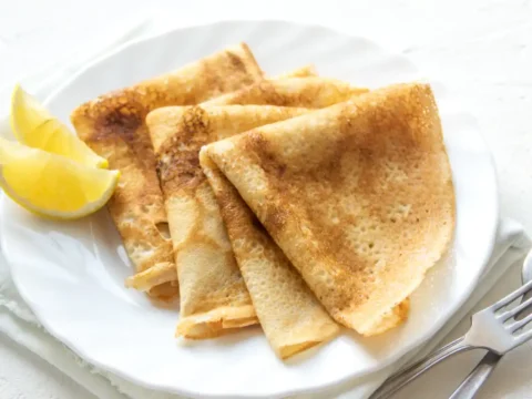 crêpes moelleuses et légères au Thermomix