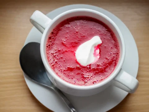 Soupe de betteraves au Thermomix