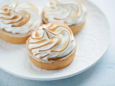 Mini tartelette citron meringuée facile