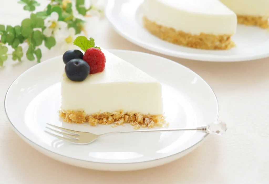 Cheesecake sans four