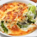 gratin crémeux aux brocolis