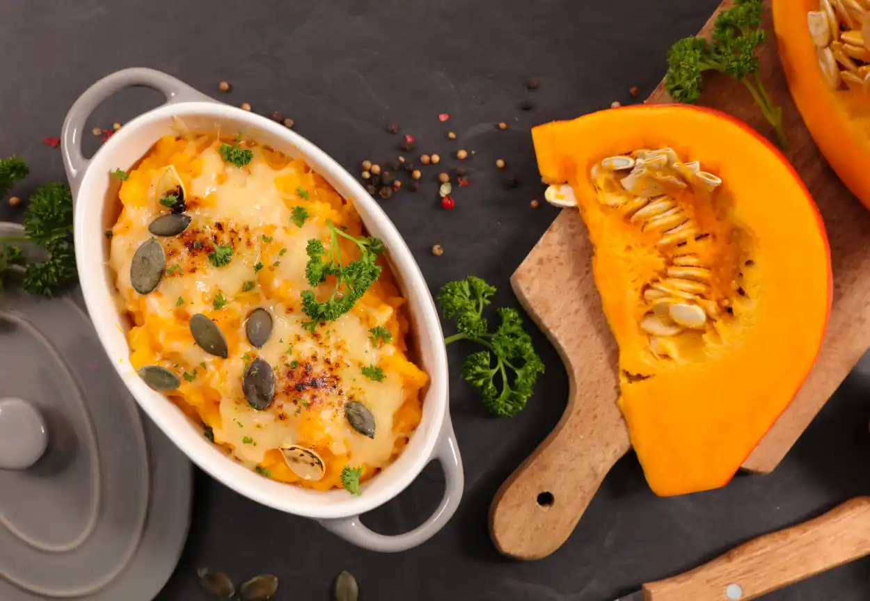 Gratin de Citrouille au Fromage