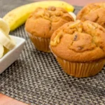 Muffins aux bananes et aux noix