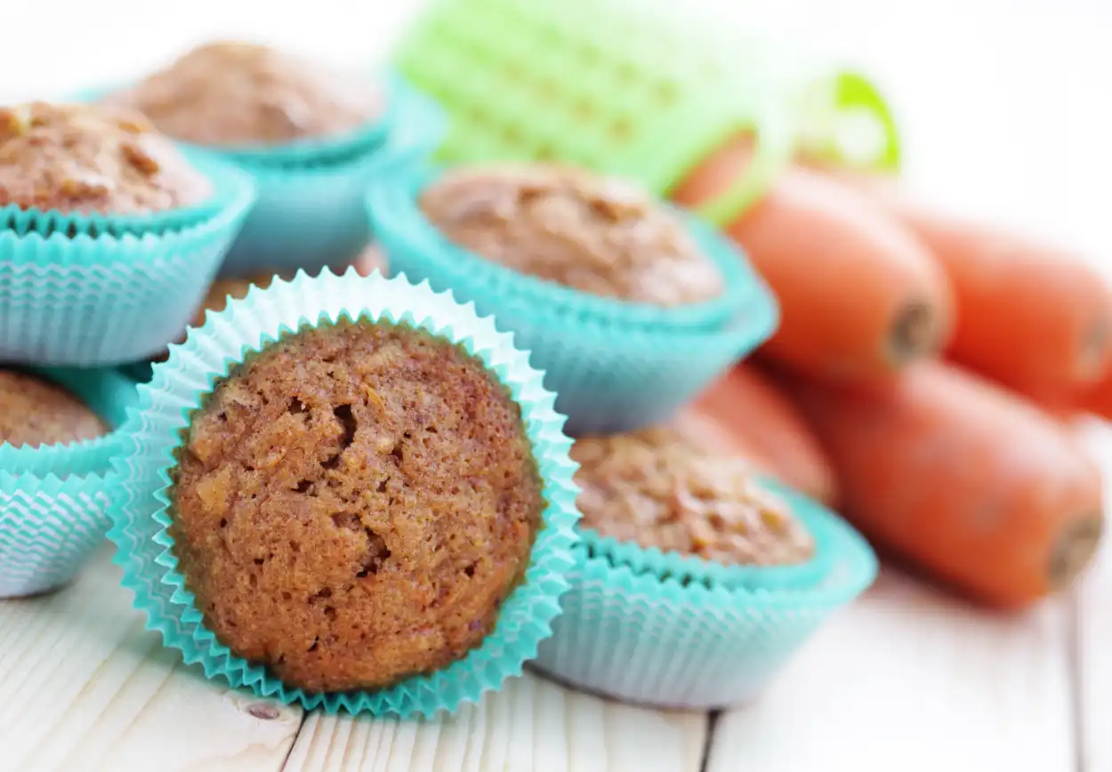 Muffins aux carottes maison