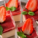 Panna Cotta Fraise Maison