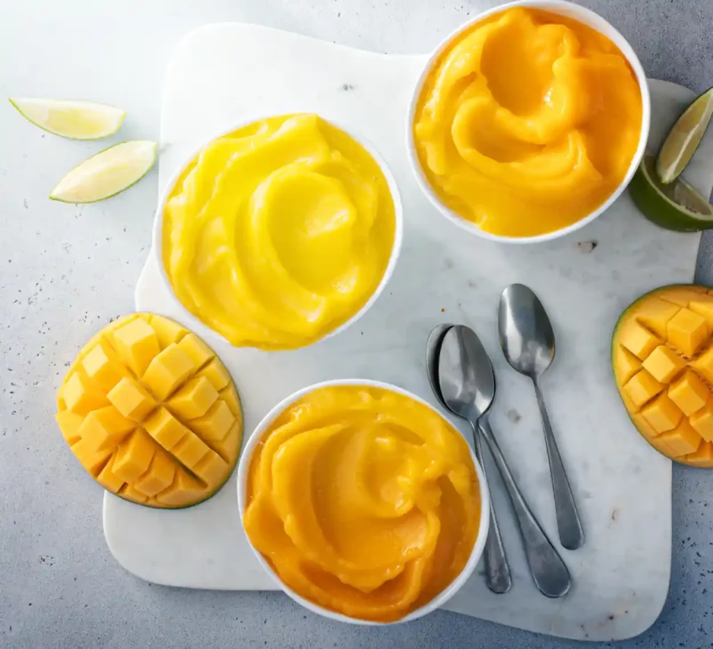 Glace a la mangue naturelle