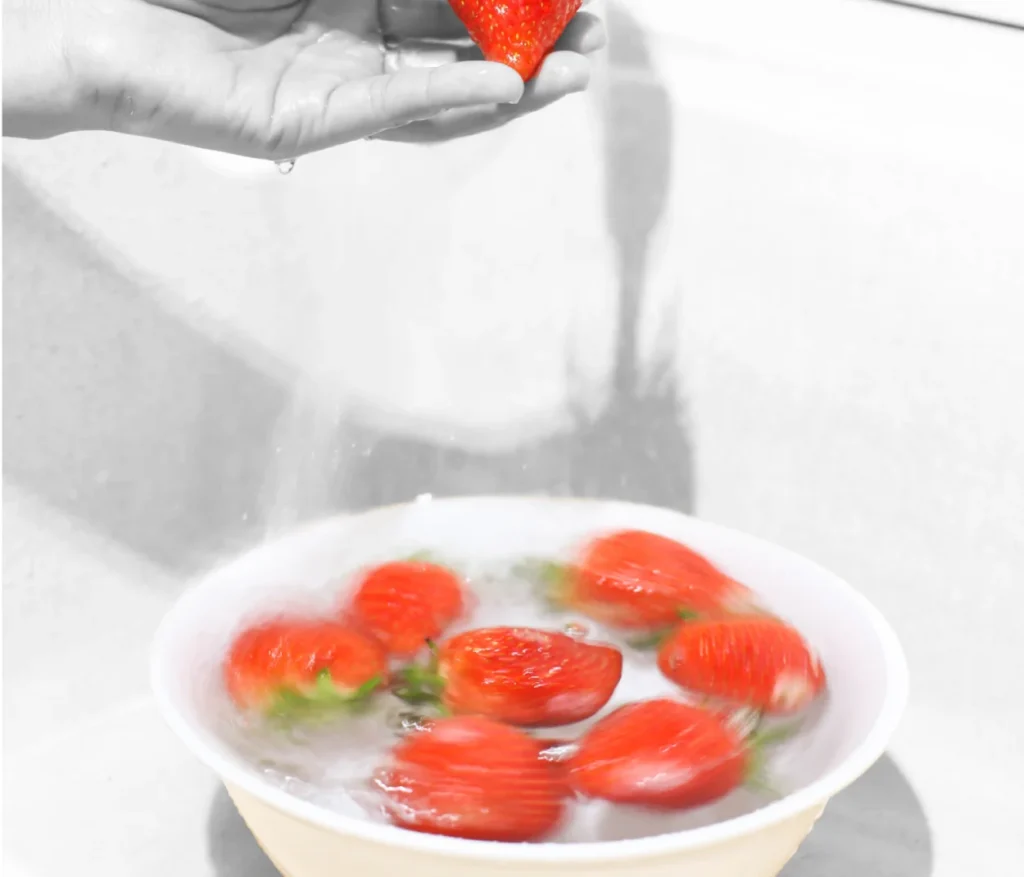 Quelle est la meilleure façon de laver les fraises avec du vinaigre blanc