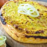 Quiche au poulet et aux poireaux