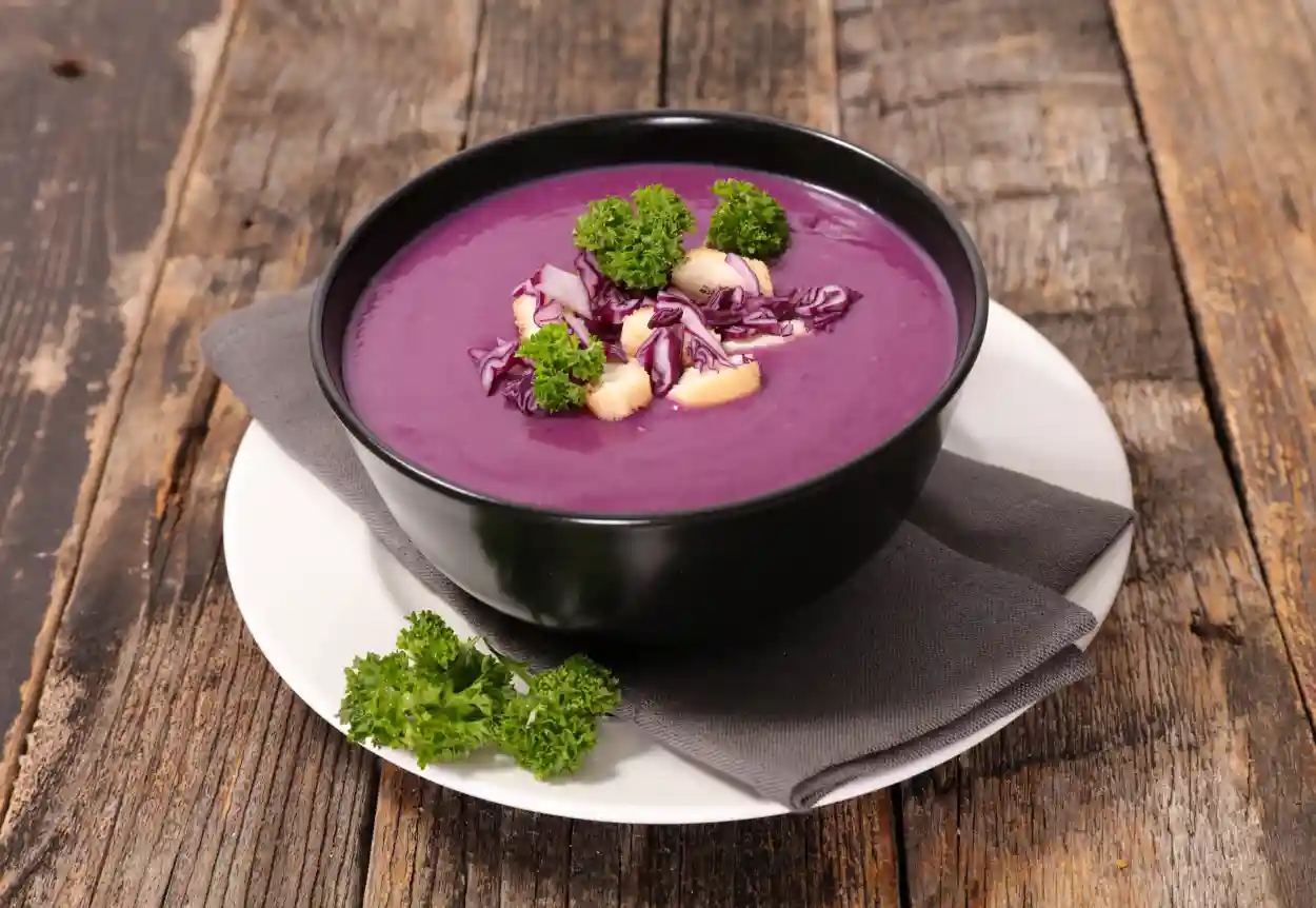 Soupe de Chou Rouge