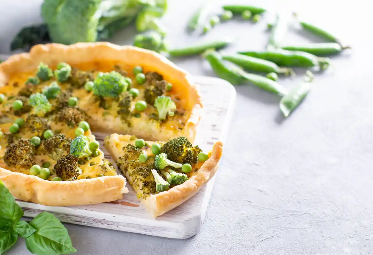 Tarte aux brocolis maison