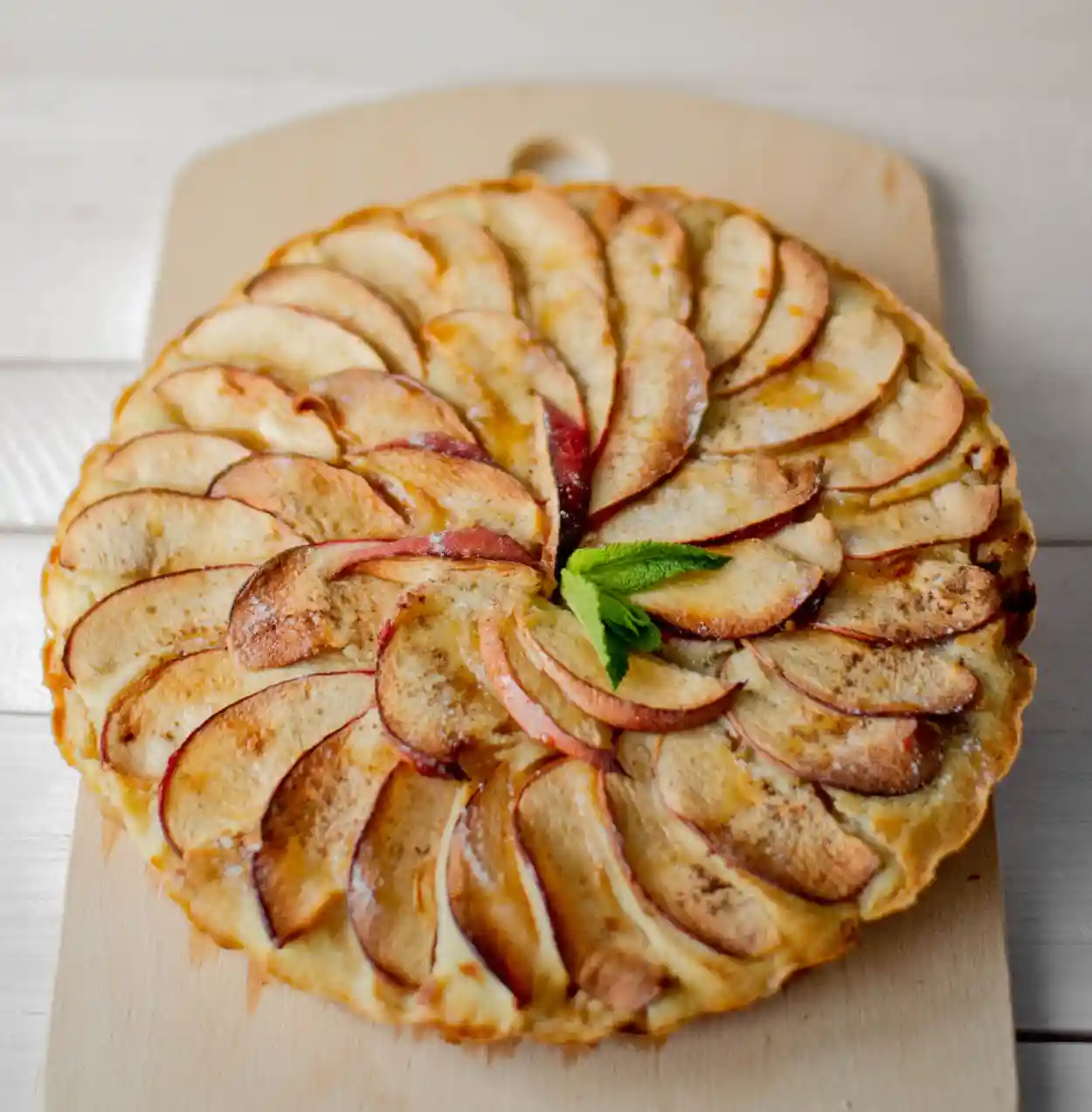 Temps de cuisson d'une tarte aux pommes