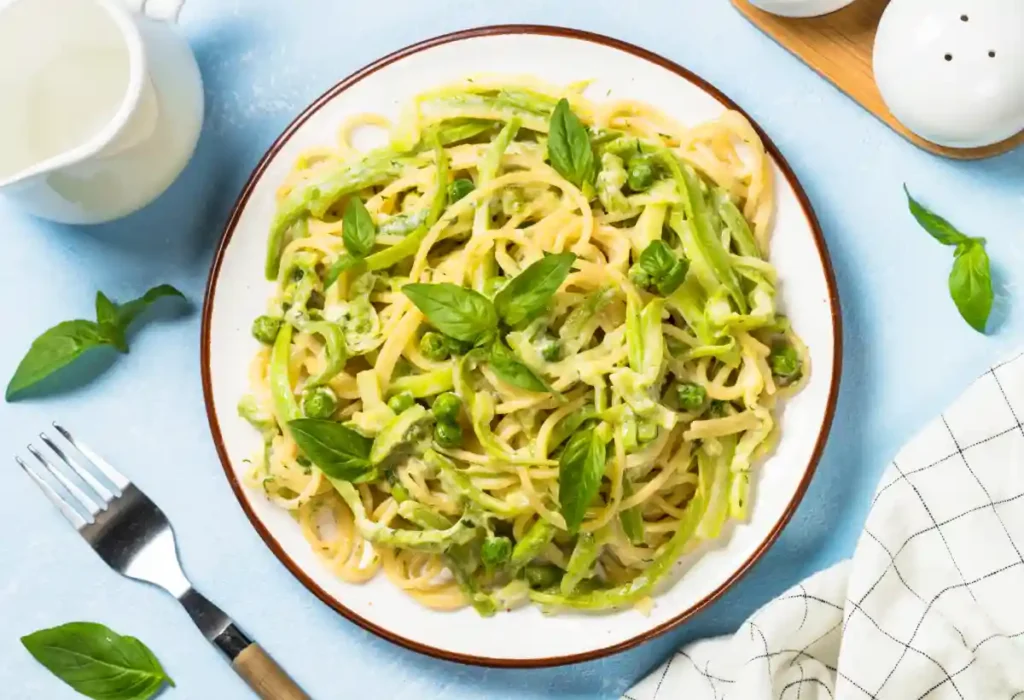 spaghetti aux courgettes ultra simples