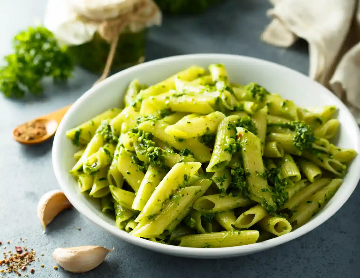 pâtes au pesto au Cookeo