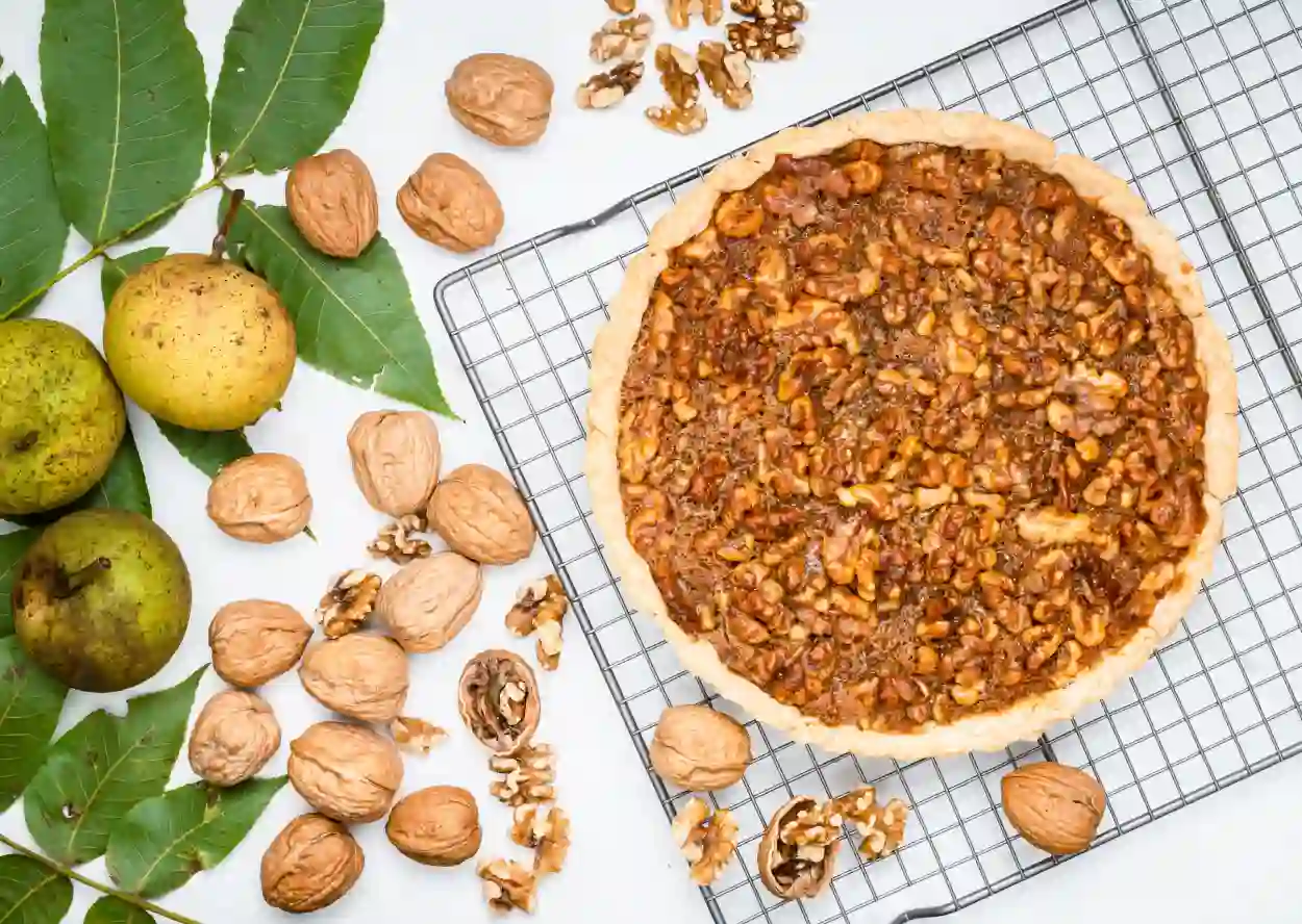 Tarte aux noix maison