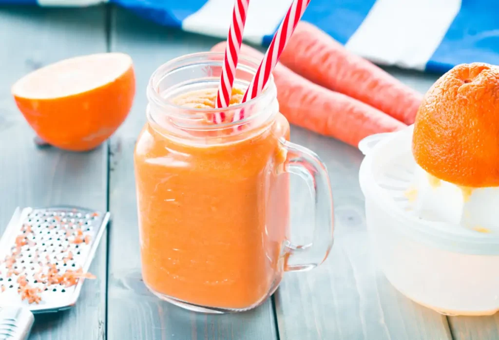 smoothie orange-carotte
