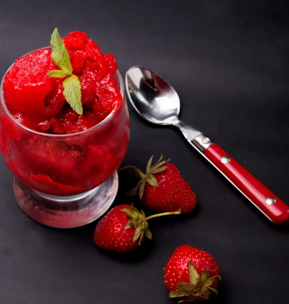 Sorbet aux Fraises Thermomix