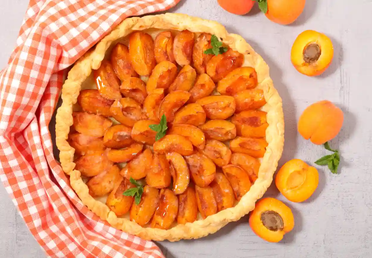 Tarte aux abricots maison