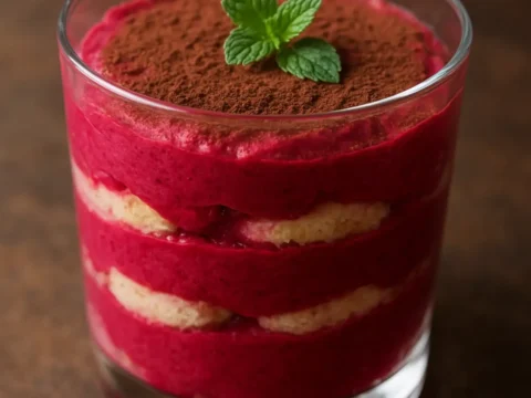 tiramisu à la betterave au Thermomix