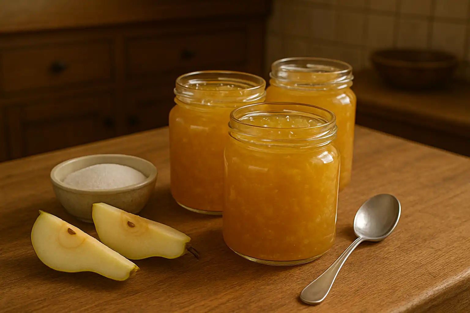 Confiture de poires aux épices 4