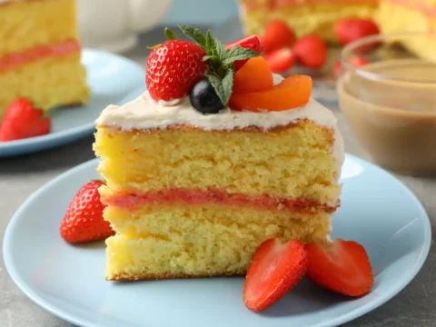 cake à la confiture