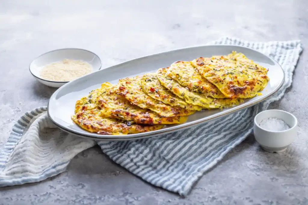 crêpes de courgette