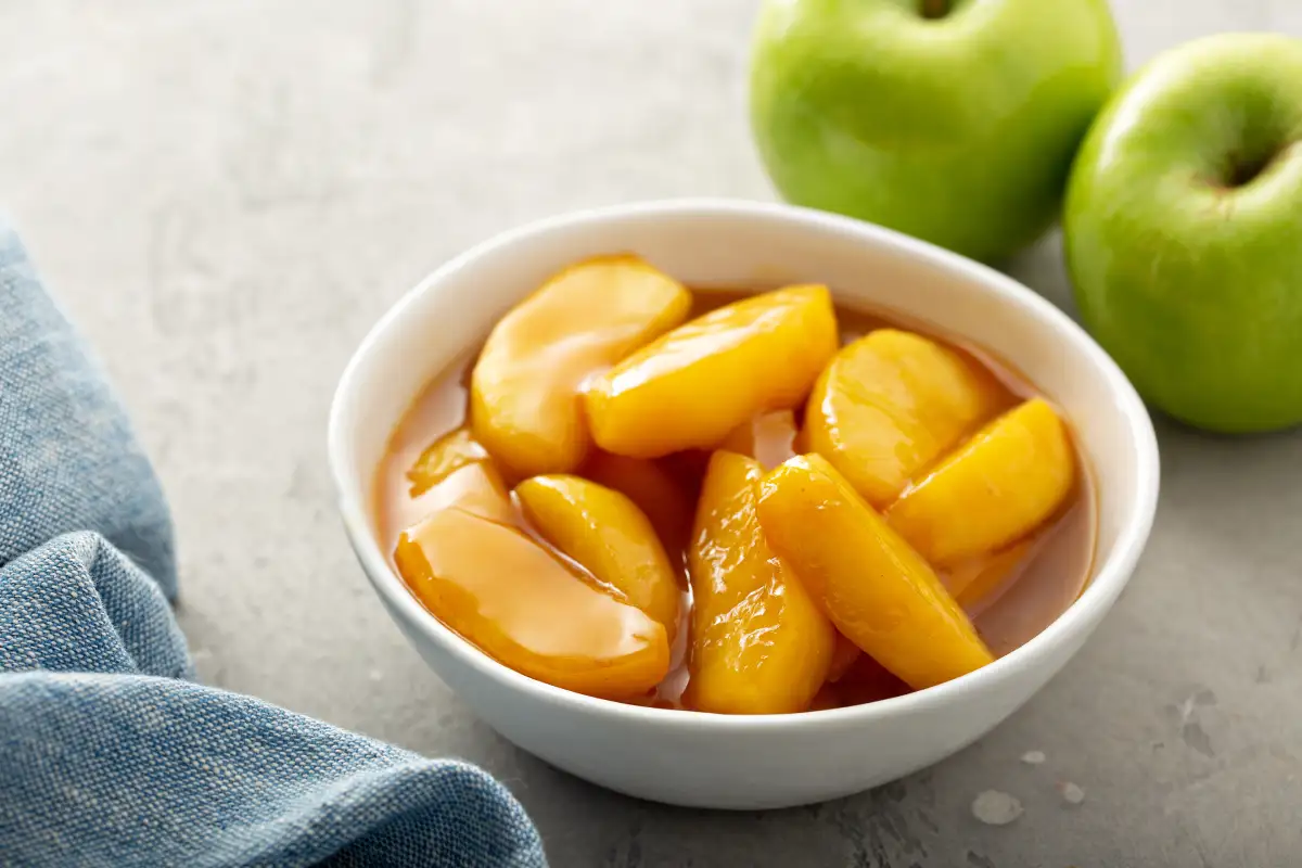 pommes caramélisées