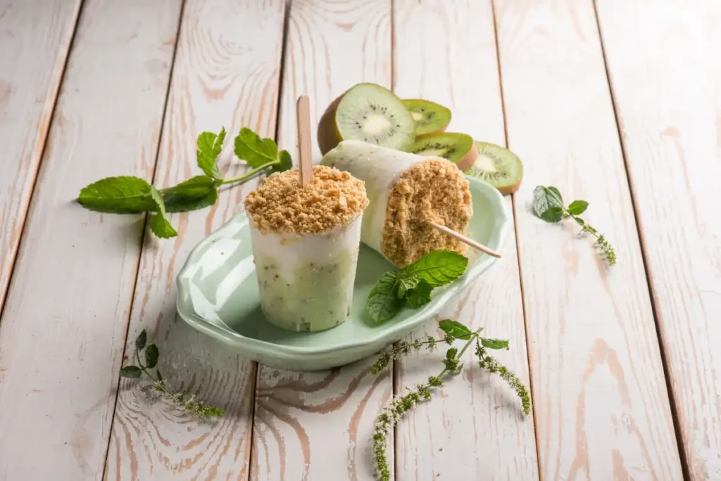 verrines au kiwi et mascarpone