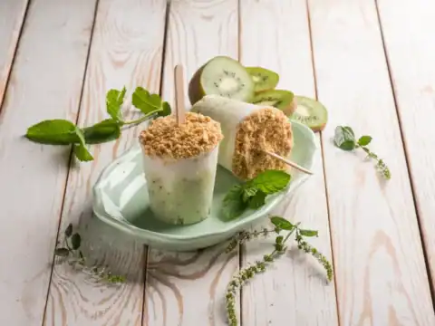 verrines au kiwi et mascarpone