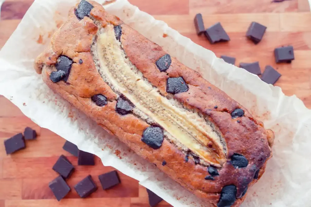 cake bananes et chocolat