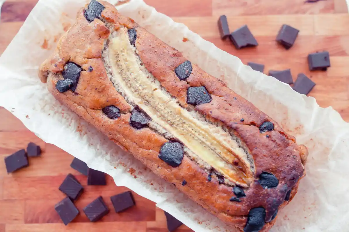 cake bananes et chocolat