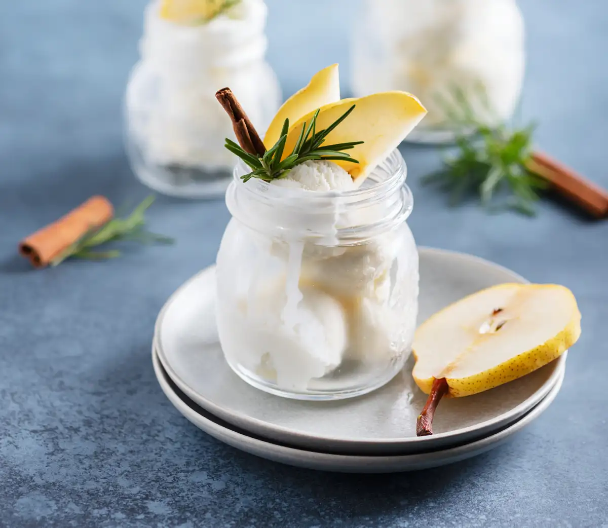 crème glacée à la poire