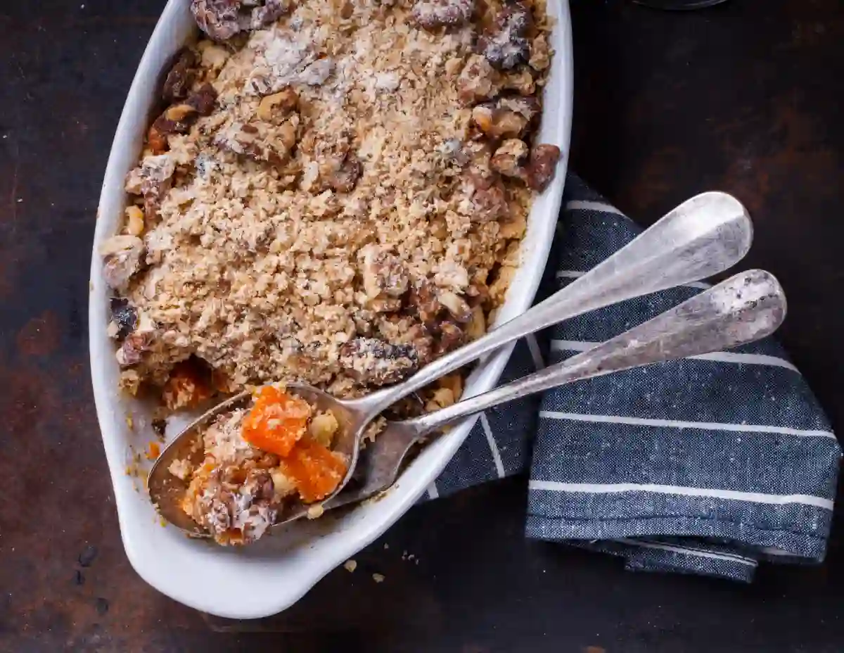 crumble de potimarron