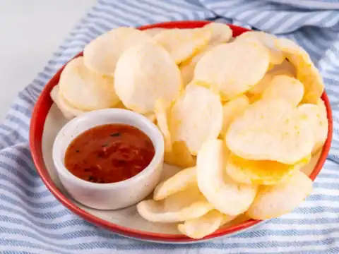Chips de crevettes