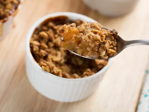 Crumble aux pommes