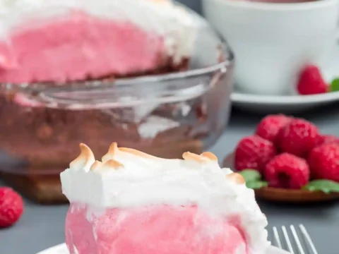 Gâteau chocolat framboises