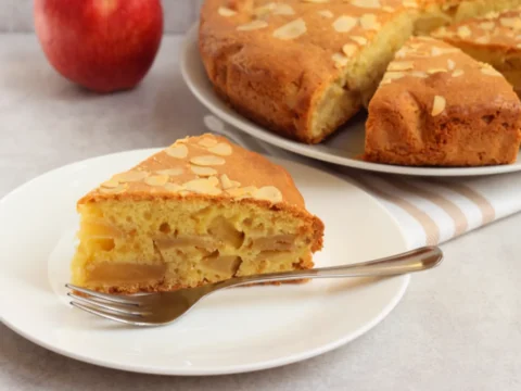 Gâteau pommes amandes au thermomix