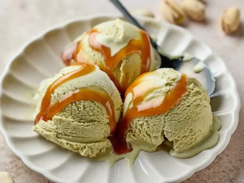 glace pistache maison onctueuse