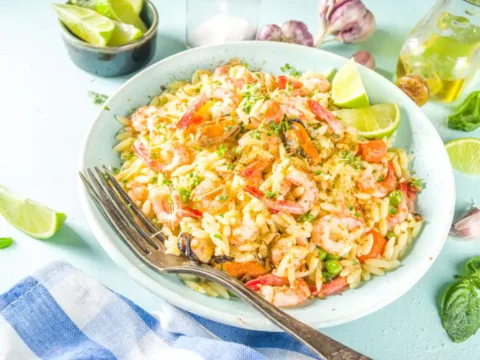 Orzo aux fruits de mer