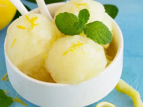 Sorbet citron au thermomix